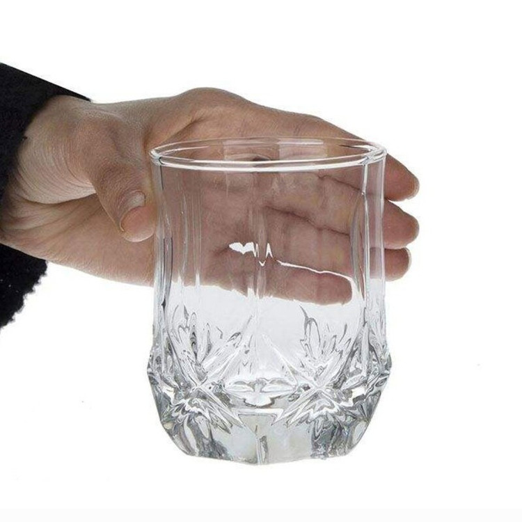 نیم لیوان لومینارک اصلی مدل برایتون کوتاه ساخت امارات دست 6 عددی سری گلد فرنس F2565 LUMINARC BRIGHTON | ارسال رایگان
