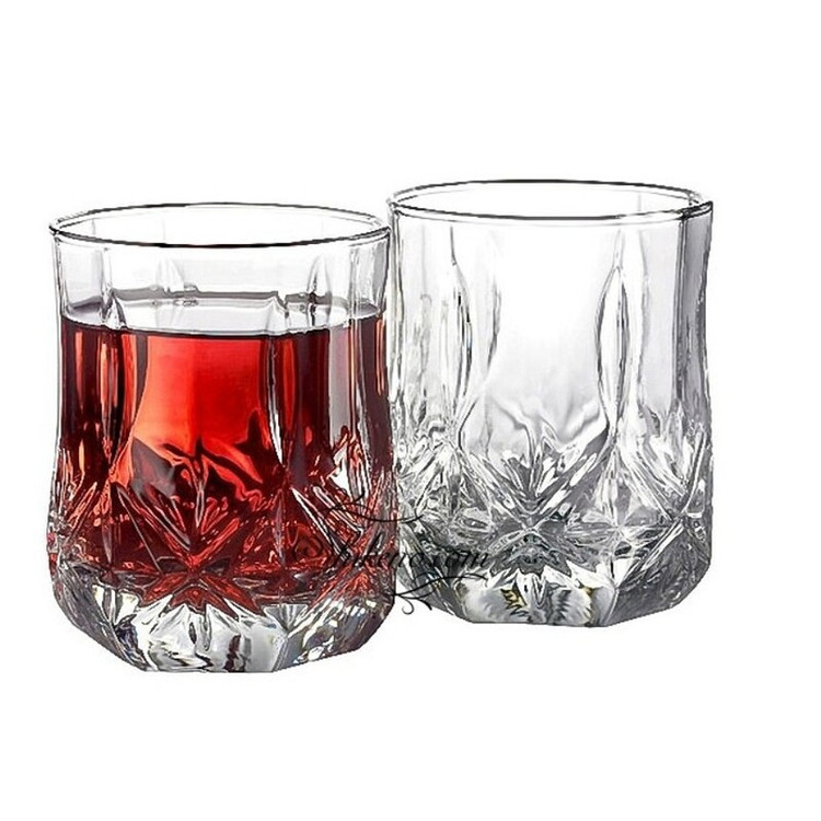 نیم لیوان لومینارک اصلی مدل برایتون کوتاه ساخت امارات دست 6 عددی سری گلد فرنس F2565 LUMINARC BRIGHTON | ارسال رایگان