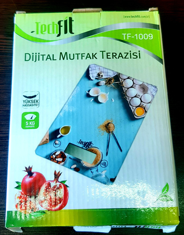 ترازو آشپزخانه TECHFIT لمسی مدل TF-1009 | ارسال رایگان