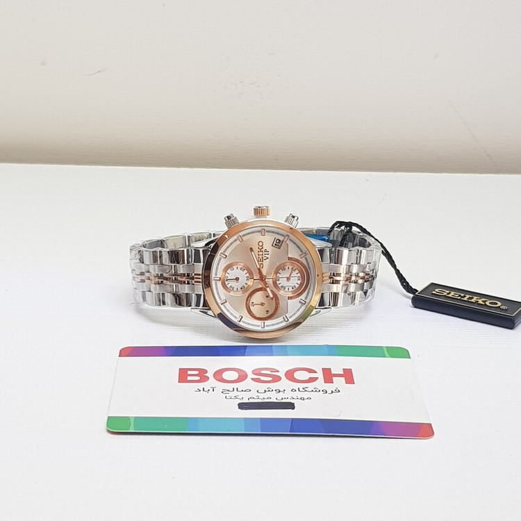 ساعت مچی سیکو رزگلد زنانه ژاپن به همراه جعبه و باطری اضافه 2363 G | ارسال رایگان