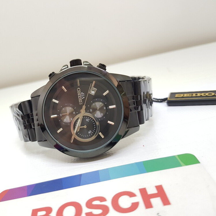 ساعت سیکو ژاپن مشکی مردانه به همراه جعبه و باطری اضافه 2363 G | ارسال رایگان