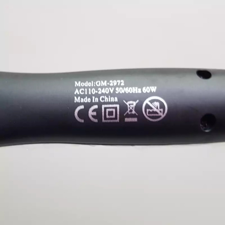 برس حرارتی پرو جیمی حد اکثر حرارت ۷۵۰ درجه سیم چرخشی LCD دار ۶۰ وات مدل GM- 2972 | ارسال رایگان