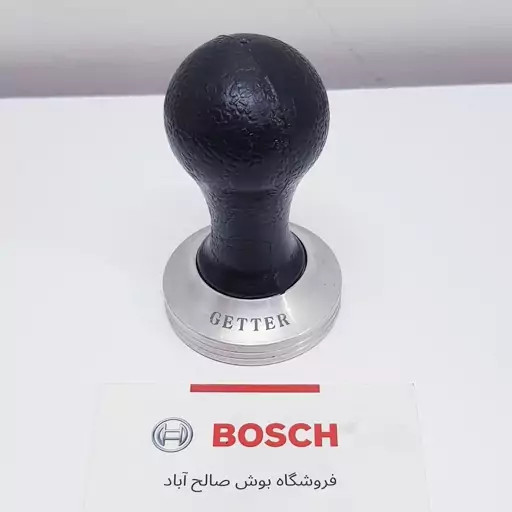 تمپر دسته پلاستیکی کف شیار دار سایز 51 باریستا اسپیس با ارتفاع 9 و قطر کف 5 سانت | ارسال رایگان