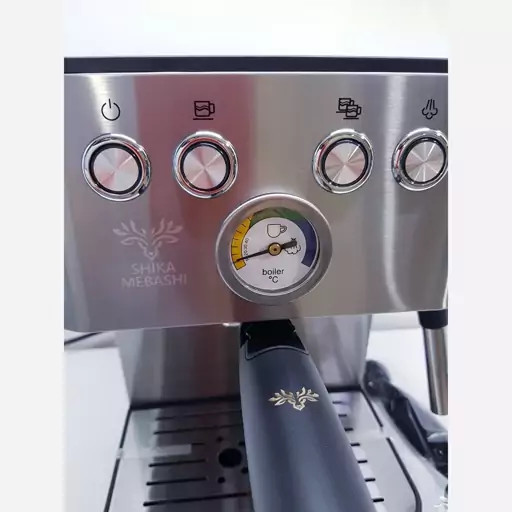 اسپرسو و قهوه ساز مباشی شیکا اصلی تمام استیل ژاپن 20 بار 1350 وات مدل SHIKA | ارسال رایگان
