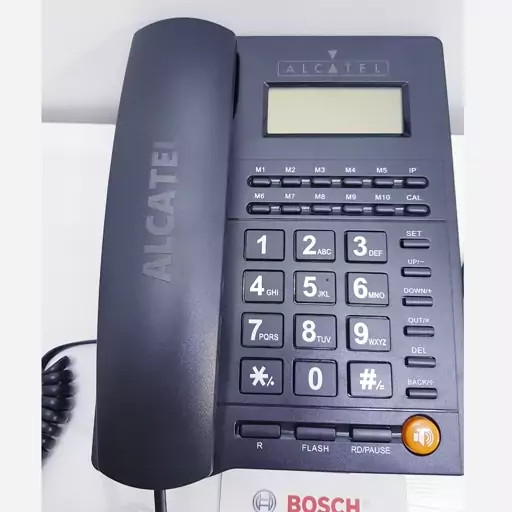 گوشی تلفن ثابت رنگ مشکی کالر ای دی دار کیفیت عالی مدل Noise less 3 | ارسال رایگان