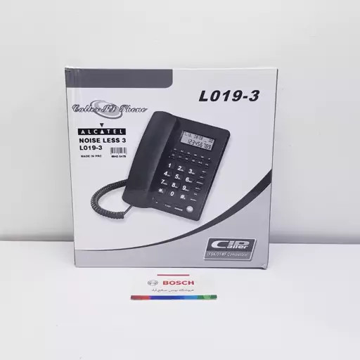 گوشی تلفن ثابت رنگ مشکی کالر ای دی دار کیفیت عالی مدل Noise less 3 | ارسال رایگان