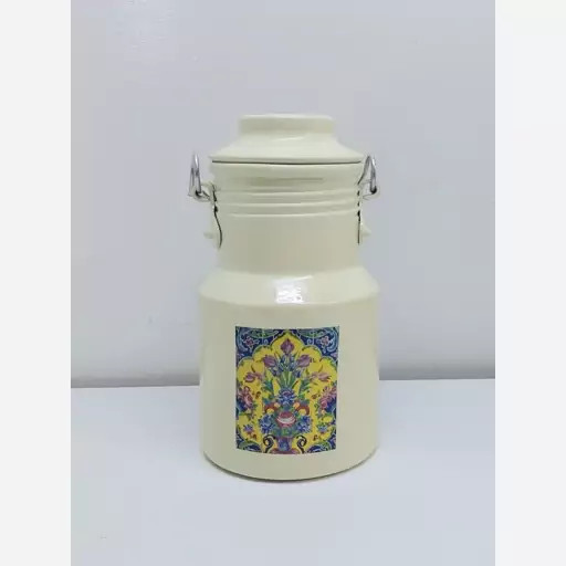 دبه روغن و شیر روحی بانکه و سطل شیر 0.5 لیتری یکتا بوش مدل A005 | ارسال رایگان