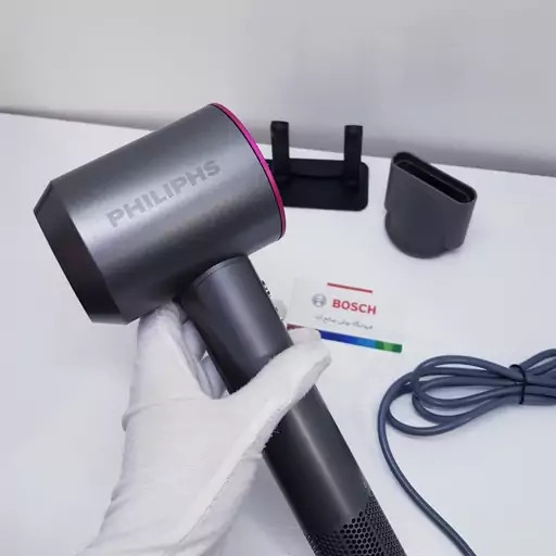سشوار فیلیپس دایسون سوپرسونیک درای پرو حک شده 9000 وات مدل Dry Pro 6 | ارسال رایگان