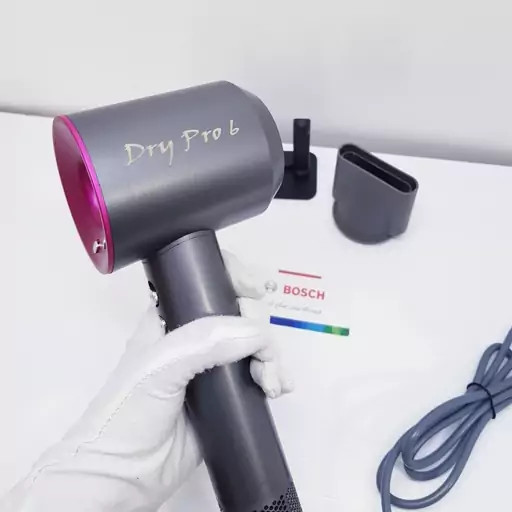سشوار فیلیپس دایسون سوپرسونیک درای پرو حک شده 9000 وات مدل Dry Pro 6 | ارسال رایگان