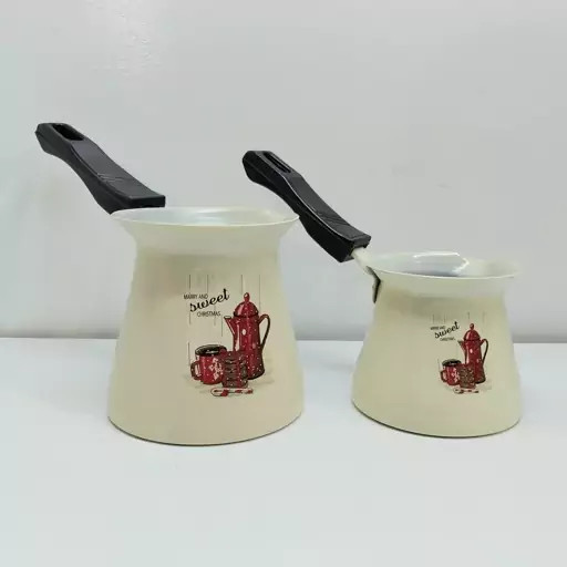شیرجوش و قهوه جوش روحی رنگ کوره بزرگ ابعاد 10 در 10 | ارسال رایگان