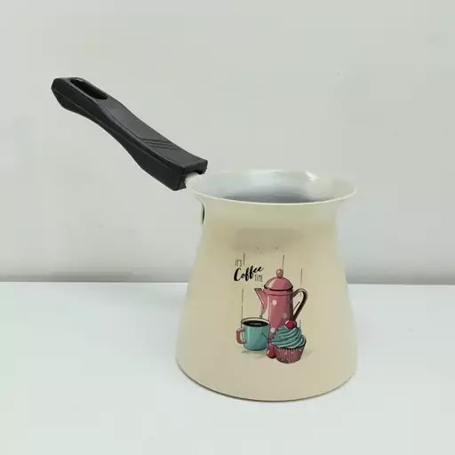 شیرجوش و قهوه جوش روحی رنگ کوره بزرگ ابعاد 10 در 10 | ارسال رایگان