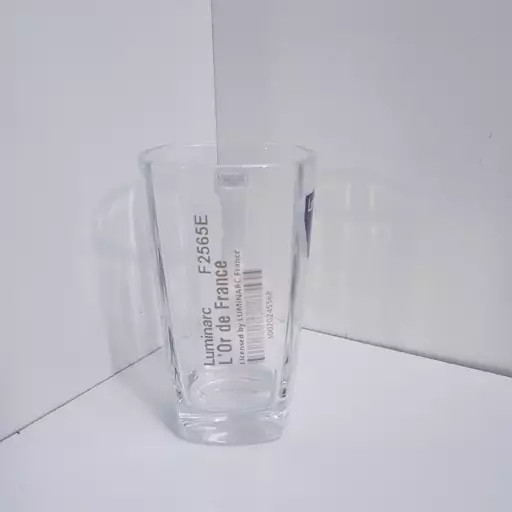 استکان لومینارک مدل استرلینگ اصلی حک شده دسته دار دست 6 عددی ساخت امارات LUMINARC STERLING سری گلد فرنس F2565E | ارسال رایگان