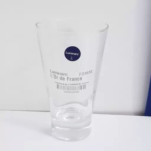 لیوان لومینارک شتلند اصلی حک شده ساخت امارات بسته 6 عددی سری گلد فرنس F2565E LUMINARC SHETLAND | ارسال رایگان