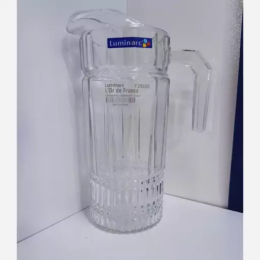پارچ و لیوان لومینارک مدل الیزه اصلی 7 پارچه ساخت امارات سری گلد فرنس F2565E LUMINARC ELYSEES | ارسال رایگان