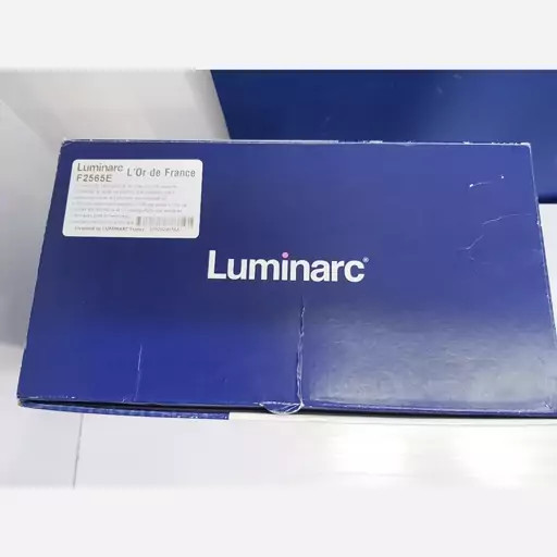 پارچ و لیوان لومینارک مدل برایتون اصلی 7 پارچه ساخت امارات سری گلد فرنس F2565E LUMINARC BRIGHTON | ارسال رایگان