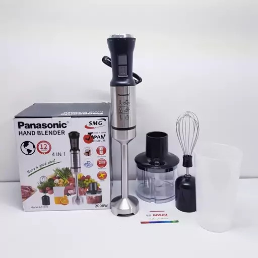 گوشتکوب پاناسونیک اصلی 4 کاره 2000 وات ژاپن تیغه تیتانیوم با شرکتی مدل TITAN48 | ارسال رایگان