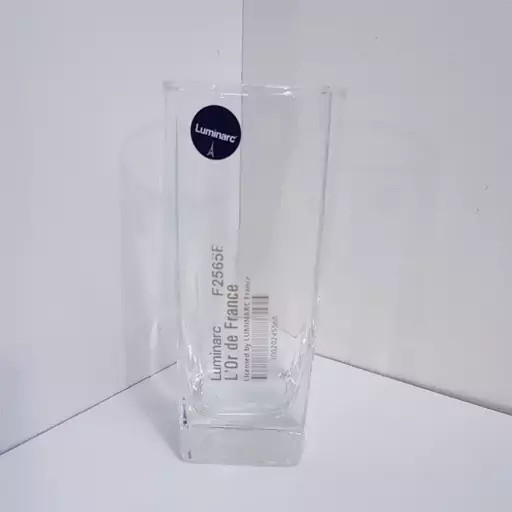 لیوان لومینارک مدل استرلینگ بلند اصلی حک شده ساخت امارات دست 6 عددی سری گلد فرنس F2565E LUMINARC STERLING | ارسال رایگان