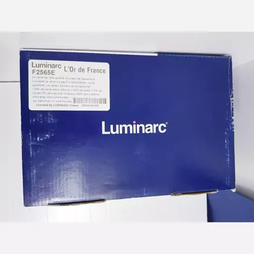 لیوان لومینارک مدل امپراطور اصلی ساخت امارات دست 6 عددی سری گلد فرنس F2565 LUMINARC IMPERATOR | ارسال رایگان