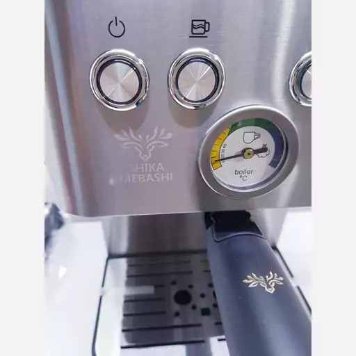 اسپرسو و قهوه ساز مباشی شیکا اصلی تمام استیل ژاپن 20 بار 1350 وات مدل SHIKA | ارسال رایگان