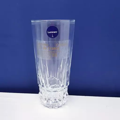 پارچ و لیوان لومینارک اصلی مدل امپراطور اصلی 7 پارچه حک شده ساخت امارات سری گلدفرنس F2565E | ارسال رایگان