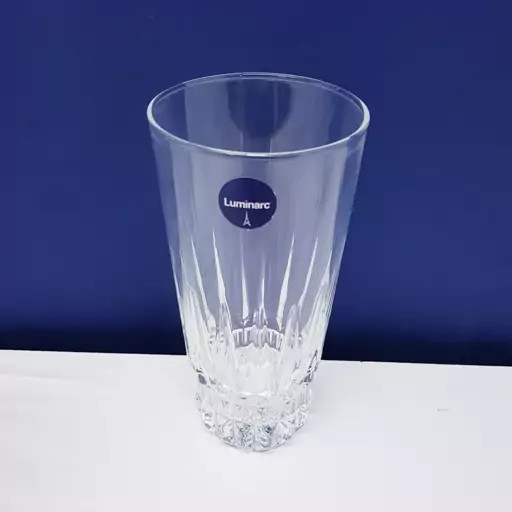 پارچ و لیوان لومینارک اصلی مدل امپراطور اصلی 7 پارچه حک شده ساخت امارات سری گلدفرنس F2565E | ارسال رایگان