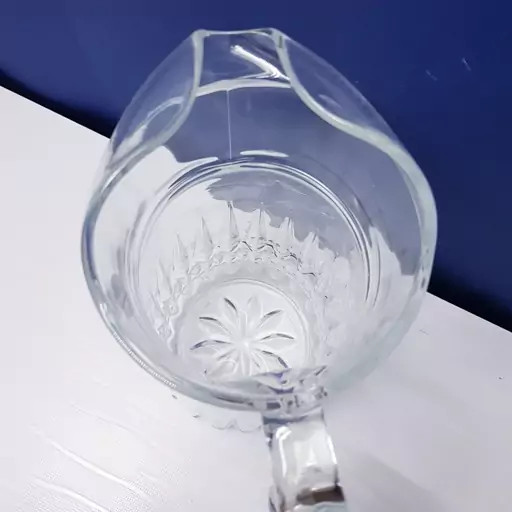 پارچ و لیوان لومینارک اصلی مدل امپراطور اصلی 7 پارچه حک شده ساخت امارات سری گلدفرنس F2565E | ارسال رایگان