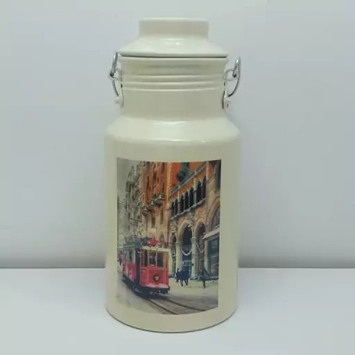 دبه روغن و شیر روحی بانکه ، سطل شیر 2 لیتری یکتا بوش مدل A020 | ارسال رایگان