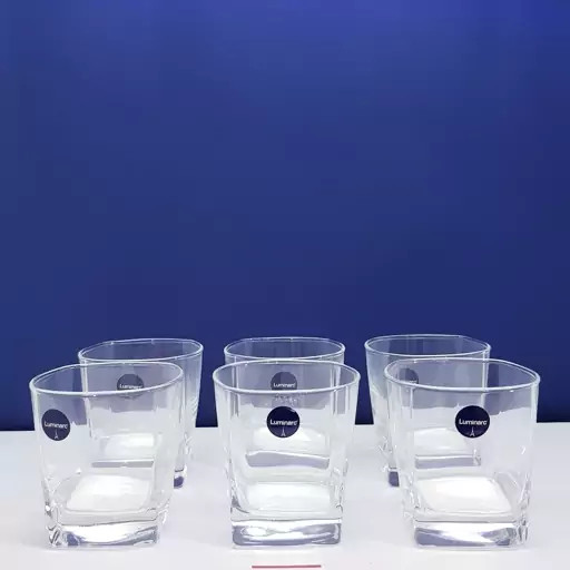 لیوان لومینارک مدل نیم لیوان استرلینگ اصلی ساخت امارات دست 6 عددی سری گلد فرنس F2565 LUMINARC STERLING | ارسال رایگان