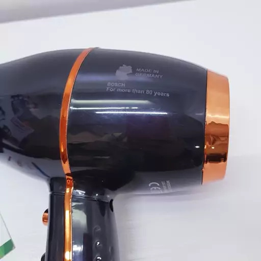 سشوار کراتینه حرفه ای بوش اصلی جرمنی حک شده 9000 وات سالنی مدل lONIC PRO ZX همراه با 10 عدد شانه | ارسال رایگان