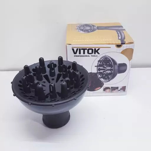 دیسپانسر سشوار.حالت دهنده مو مناسب انواع سشوارها مدل VITOK | ارسال رایگان