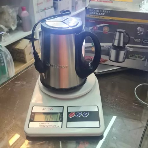 خردکن سیلورکرست حک شده 3000 وات 3.8 لیتر 5 تیغه بهترین خرد کن کاسه استیل غذاساز مدل E303811 | ارسال رایگان