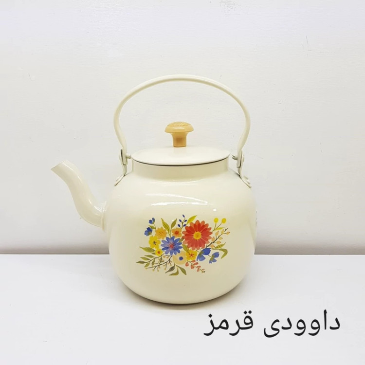 کتری روحی 3 لیتر طرحدار رنگ ثابت نسوز برند یکتاباش مدل YEKTABASH H032 ارسال رایگان