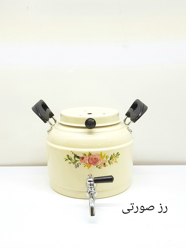 کتری شیردار روحی یکتاباش 4 لیتری مدل KE041 طرح دار نگیر نسوز بدون قوری - ارسال رایگان