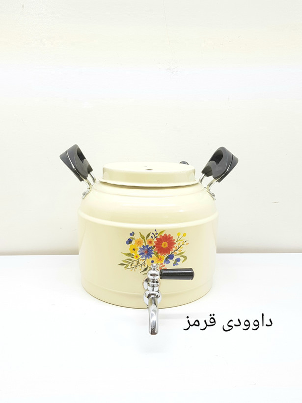کتری شیردار روحی یکتاباش 4 لیتری مدل KE041 طرح دار نگیر نسوز بدون قوری - ارسال رایگان