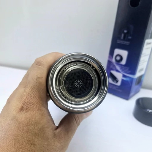 ماگ هوشمند بوش درجه دار نیم لیتری درینکو مشکی مات استیل مدل Drinqo 2 - اقساط بلند مدت