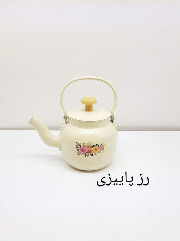 قوری روحی طرح دار 0/8 لیتری نسوز و نگیر رنگ کوره برند یکتا باش مدل H008 | ارسال رایگان