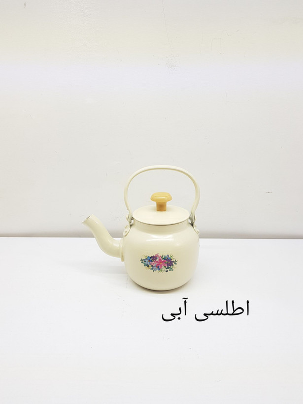 قوری روحی طرح دار 0/8 لیتری نسوز و نگیر رنگ کوره برند یکتا باش مدل H008 | ارسال رایگان