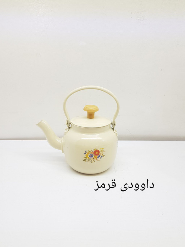 قوری روحی طرح دار 0/8 لیتری نسوز و نگیر رنگ کوره برند یکتا باش مدل H008 | ارسال رایگان