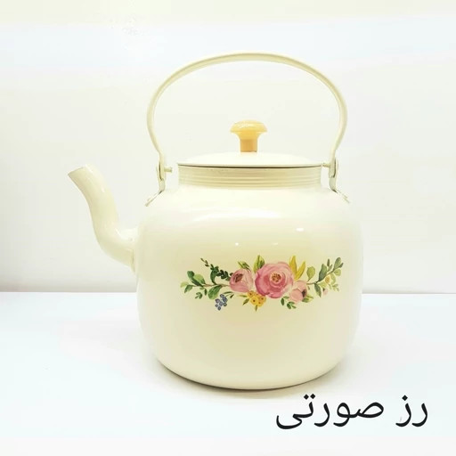 کتری روحی 3 لیتر طرحدار رنگ ثابت نسوز برند یکتاباش مدل YEKTABASH H032 ارسال رایگان
