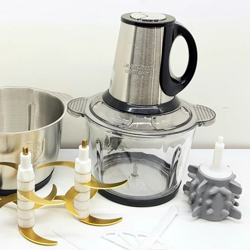 خردکن سیلورکرست کایزر پرو 2 اصلی آلمان 1200 وات دو تیغه 6 تایی تیتانیوم مدل KAISER PRO 2 - ارسال رایگان مدل KAISER PRO 3