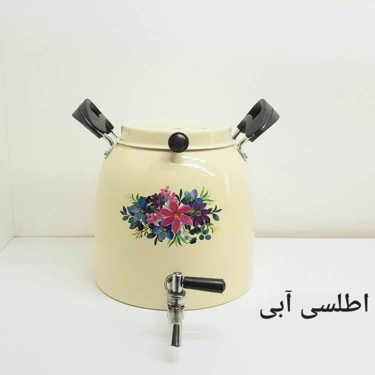 کتری شیردار یکتاباش روحی 6 لیتری طرح دار نگیر نسوز بدون قوری مدلKE061 | ارسال رایگان