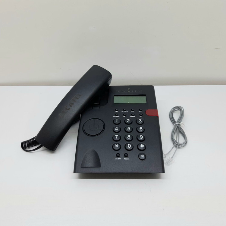 گوشی تلفن ثابت رنگ مشکی کالر ای دی دار کیفیت عالی مدل Noise less ۴ | ارسال رایگان