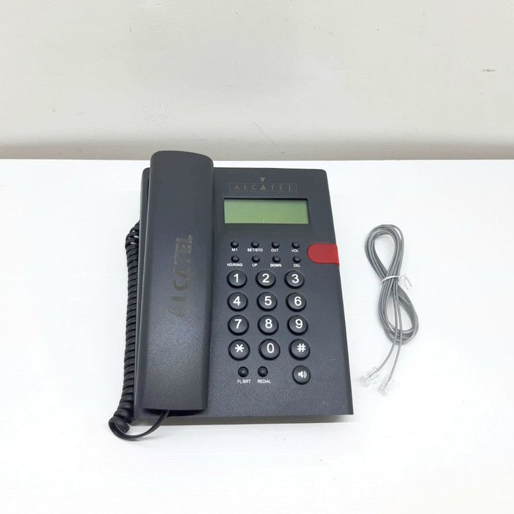 گوشی تلفن ثابت رنگ مشکی کالر ای دی دار کیفیت عالی مدل Noise less ۴ | ارسال رایگان