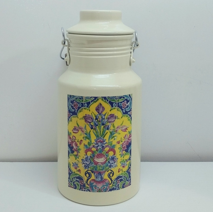 دبه روغن و شیر روحی بانکه ، سطل شیر 2 لیتری یکتاباش مدل A020 | ارسال رایگان